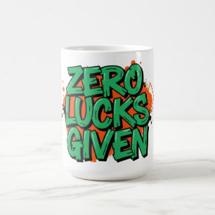 Zero Lucks zum St. Patrick's Day Kaffeetasse