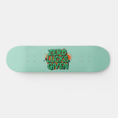 Zero Lucks zum St. Patrick's Day Skateboard (Horizontal)