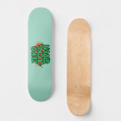 Zero Lucks zum St. Patrick's Day Skateboard (Vorderseite)