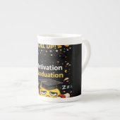 Zero Motivation Full Graduation Funny Shirt  Porzellantasse (Vorderseite Rechts)