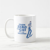 ZERO NACH 3 SEKUNDEN KAFFEETASSE (Links)