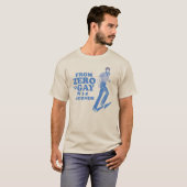 ZERO NACH 3 SEKUNDEN T-Shirt (Vorne ganz)