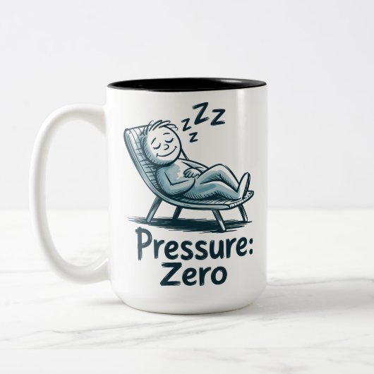 Zero Pressure Day Zweifarbige Tasse (Links)