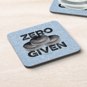 Zero Pucks gegeben (Hockey) Getränkekasten Getränkeuntersetzer (Linke Seite)