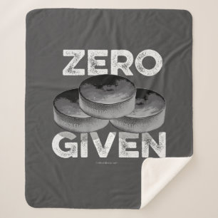 Zero Pucks gegeben (Hockey) Sherpa Blanket Sherpadecke