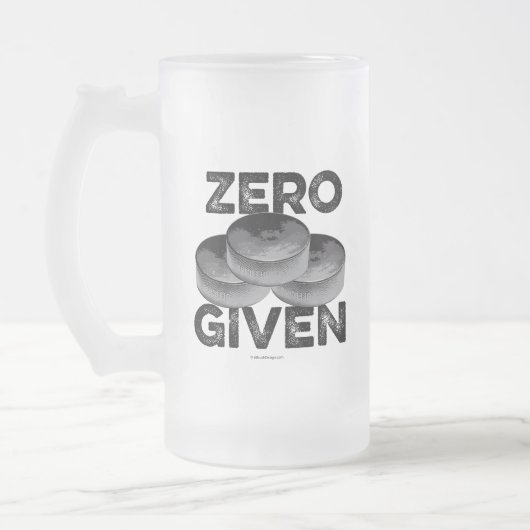 Zero Pucks Given Mattglas Bierglas (Links)