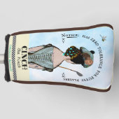 Zero-'Putsy'-Toleranz Lady's Putter Cover Golf Headcover (Vorderseite)