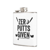 Zero Putts mit dem Funny Golf Sport Golfing Vater Flachmann (Links)