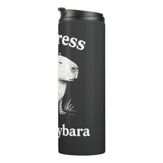 Zero Stress 100% Capybara Thermosbecher (Nach rechts gedreht)