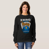 Zero tolerance policy kindness police cap joke   sweatshirt (Vorne ganz)