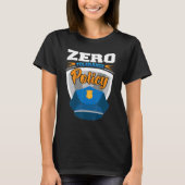 Zero tolerance policy kindness police cap joke T-Shirt (Vorderseite)
