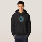 Zero Trust Cyber-Sicherheits-Hacking-Programmierer Hoodie (Vorne ganz)