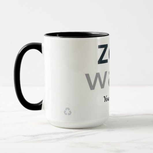 Zero Waste Icon Tasse (Links)