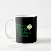 Zero Waste Kitchen Crew Sustainability Design  Kaffeetasse (Links)