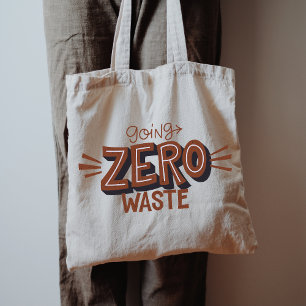 Zero-Waste-Minimalismus-Tragetasche Tragetasche