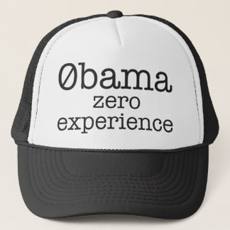 Zerobama Obama nullerfahrungs-Hut Truckerkappe
