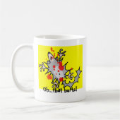 Zerquetschte Opossum-Tasse Kaffeetasse (Links)