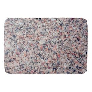 Zerquetschter Muscheln-Strand Badematte