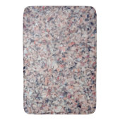 Zerquetschter Muscheln-Strand Badematte (Vorderseite Vertikal)