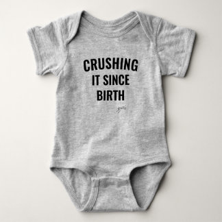 Zerquetschung es! Baby-Bodysuit Baby Strampler