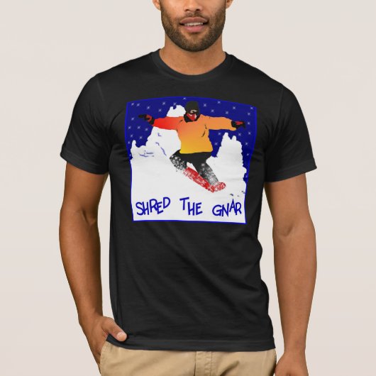 Zerreißen Sie das gnar T-Shirt (Vorderseite)