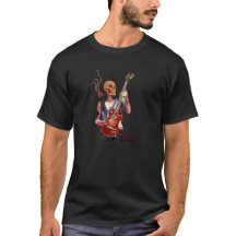 zerreißen Sie es Schädelgitarren-Kunst-Shirts