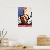 Zerreißende Kräfte der Teilung der nationalen Einh Poster (Küche)