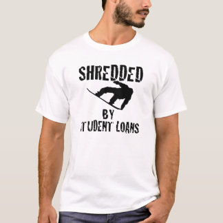 Zerrissen durch Studenten-Darlehen T-Shirt