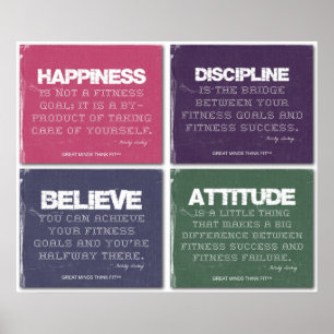 Zerrissen für Fitness-Erfolg Poster