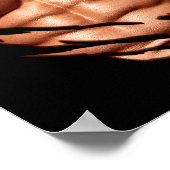 Zerrissene Abs Clic Lustig Poster (Ecke)