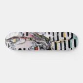Zerrissene Kunst Skateboard (Horizontal)