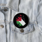Zerrissene Palästina-Flagge Button (Beispiel)