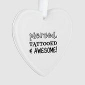 zerrissene Tattooie und Phantastisch Ornament (Vorderseite)