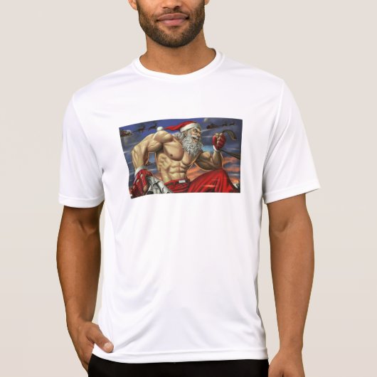 Zerrissener Sankt-Weiß-T - Shirt (Vorderseite)