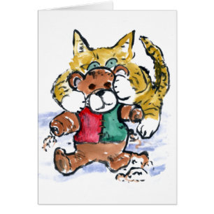 Zerrissener Teddybär