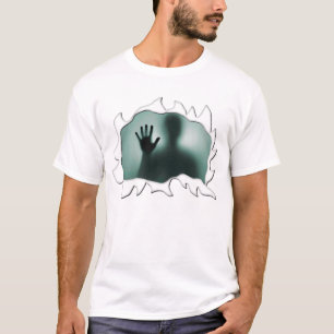 Zerrissenes Hemd Gruseliger Lustiger Humor T-Shirt