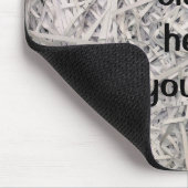 Zerrissenes Papier Mousepad (Ecke)