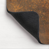 zerrissenes rustikales Leder Mousepad (Ecke)