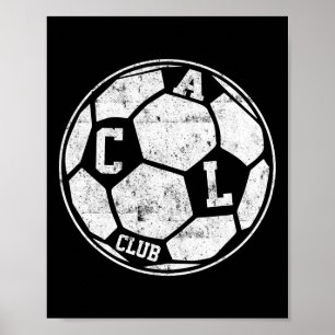Zerrtes Acl-Klub-Knie-Operation Fußball Byll Sport Poster