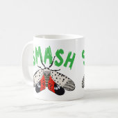 Zerschlagen der Lanternfly-Tasse Kaffeetasse (Vorderseite Links)