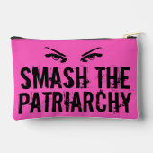 Zerschlagen des Coolen Pink Feministers der Patria Zubehörtasche (Rückseite)