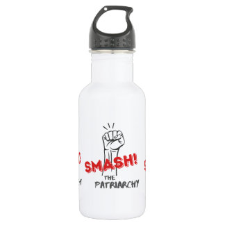 Zerschlagen des Patriarchats - Wasserflasche