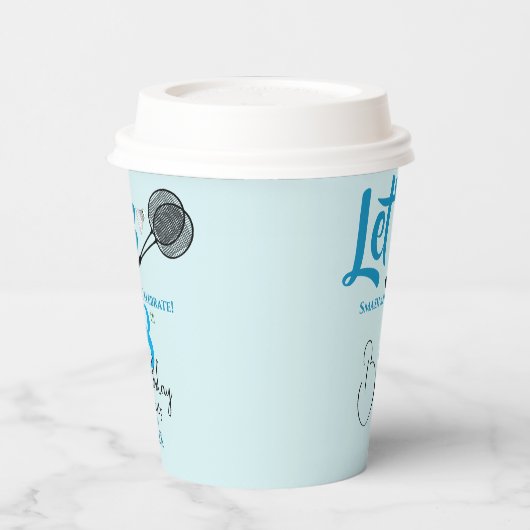 Zerschlagen in Spaß Pappbecher (Links)