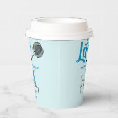 Zerschlagen in Spaß Pappbecher (Rechts)