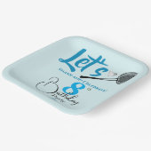 Zerschlagen in Spaß Pappteller (Gewinkelt)