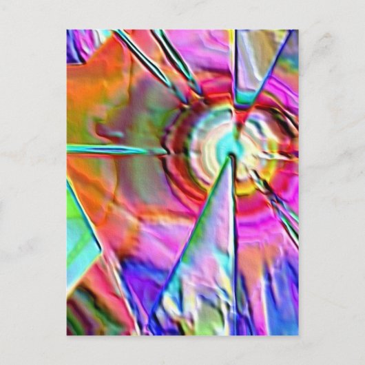 zerschlagen postkarte (Vorderseite)