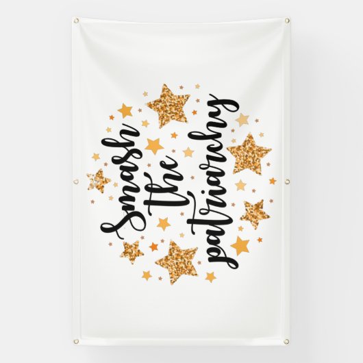 Zerschlagen Sie das Patriarchat! Banner (Vertikal)