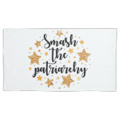 Zerschlagen Sie das Patriarchat! Kissenbezüge (Vorderseite-Links)