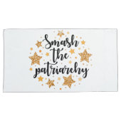 Zerschlagen Sie das Patriarchat! Kissenbezüge (Vorderseite-Rechts)