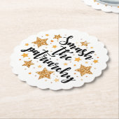 Zerschlagen Sie das Patriarchat! Untersetzer (angewinkelt)